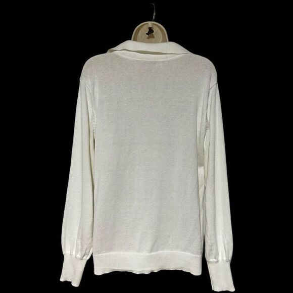 NWT Vince Camuto Women’s Pullover Collared Lightweight Sweater - Picture 5 of 13